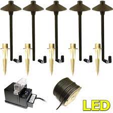 1.22 wifi wireless smart phone control low voltage recessed rgb deck lamp. Tudor Path Lighting Kit Outdoor Low Voltage Lighting Kits