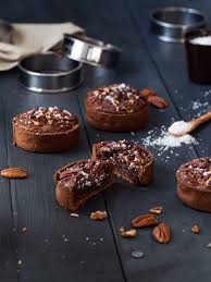 Tartelettes Pecan Choco Coco Mini Tarte Alimentation Idee Patisserie