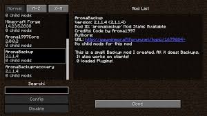 I run my server on a mac and the code doesnt seem to be working. Aromabackup Mod For Minecraft 1 12 2 Save Your World