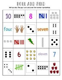 2nd grade printable math dice games. Math Dice Games First Grade Worksheets Teachers Pay Teachers