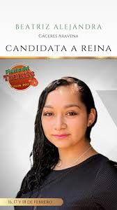✓Ella es Beatriz Alejandra Caceres Aravena, tiene 20 años, se define como  amable y cooperadora. Es madre de una hermosa niña. ❤️Es nuestra candidata  a Reina 2023. 👉Por cada “me gusta” o “