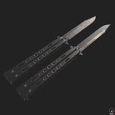 No need for cframing and other complex things. 3d Asset Low Poly Butterfly Knife Cgtrader