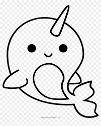 Read online books for free new release and bestseller Narwhal Coloring Page Kawaii Narwhal Coloring Page Hd Png Download 1000x1000 1677235 Pngfind