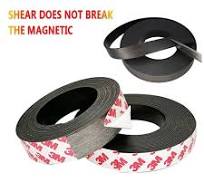 Flexible magnetic strips Thin pvc rubber magnetic strip roll,Adhesive thin  soft flexible rubber magnetic magnet strip