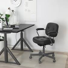 Alefjall Office Chair Glose Black Ikea In 2021 Office Chair Ikea Office Chair Ikea Office