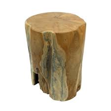 Dieses möbel ist handbearbeitet, einzigartig in form und farbe. Teakholz Hocker Elefantenfuss 40 Cm Geschliffen Kaufen