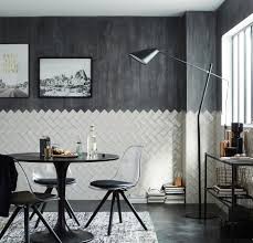 Peinture murale gris aluminium inspiration cuisine. Du Carrelage Melange A La Peinture Effet Beton Leroy Merlin