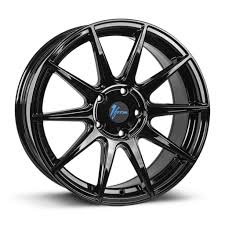 Black And Blue Rims 18 Pin On Alloy Wheels On Papasmith Co Uk