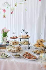 Add mayonnaise, vinegar, worcestershire sauce, and paprika, and mash with a fork. An Afternoon Tea Baby Shower Simple Bites