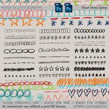 Download free templates for heavy duty and durable view binders and accessories. Free Download Messy Borders Photoshop Brushes Courtesy Of Hgdesigns Co Doodle Borders Free Photoshop Photo Brush