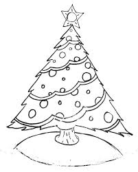 Christmas Tree Coloring Page Christmas Tree Coloring Page Tree Coloring Page Santa Coloring Pages