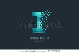 Letter I Logo Vector Logotype Design Logotype Design Logos Letter Logo