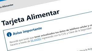 Anses Tarjeta Alimentar Hasta 14 Anos Que Datos Consultar Para Saber Si Me Corresponde Bae Negocios