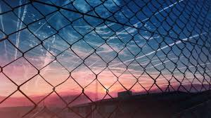 Anime backgrounds wallpapers episode backgrounds anime scenery wallpaper forest background background drawing sunset background sky anime 8bit art anime gifts. Anime Scenery Fence Sky Sunset 4k Wallpaper 160