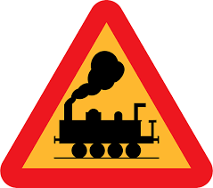 A refurbished 1868 railroad station serves as the town's historical society museum and rest area. Railroad Crossing Clipart Free Download Transparent Png Creazilla