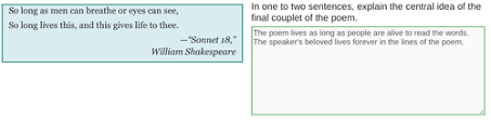 Caleighwhite is waiting for your help. What Is The Theme Of Sonnet 18 Quizlet