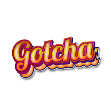 Gotcha Text Effect, Designs, Typography, Text Effects Design PNG and Vector  with Transparent Background for Free Download