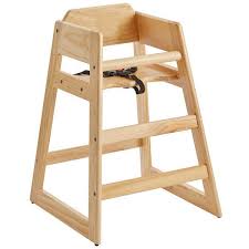 Lancaster Table Seating Assembled Restaurant Wood High Chair With Natural Finish Wood High Chairs Beach Chairs Diy High Chair