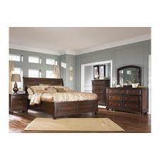 Inspired by the sun drenched warm days and cool nights of northern california's wine country, the san mateo collection embraces a relaxed sense of elegance. B697 78 Ck Ashley Furniture Porter Rustic Brown Bed