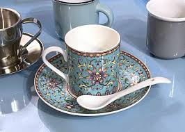 Vintage Rosenthal Selb Bavaria White Gold Rim Demitasse Cup Saucer Set- 6  Pieces | Chairish