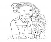 If you are a fan of jojo, then you will certainly like our coloring pages. Jojo Siwa Coloring Pages To Print Jojo Siwa Printable