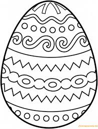 Download a free preview or high quality adobe illustrator ai, eps, pdf and high resolution jpeg versions. Easter Egg With Tribal Pattern Coloring Pages Arts Culture Coloring Pages Coloring Pages For Kids And Adults