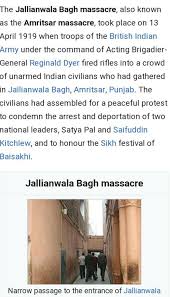 Popularly known as the amritsar massacre, jallianwala bagh massacre took place on 13 april 1919, at jallianwala bagh, amritsar, punjab. Explain The Jallianwala Bagh Massacre In Detail Explain What All Things Happened And What Was Result Brainly In
