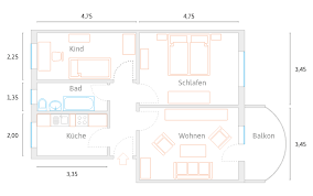 Bei einem grundriss gibt es die nachfolgenden punkte zu beachten. Wohnungsgenossenschaft Elbstrom Wittenberge 2 1 2 Raum Wohnung