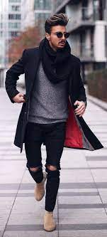 How To Rock The Most Versatile Jeans In The World Fall Outfits Men Winter Outfits Men Casual Winter Outfits
