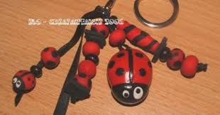 Mes Creas En Fimo Porte Cle Coccinelle Fimo