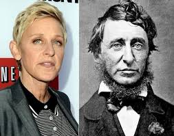 Black And White Celebrities That Look Alike Reincarnated Or Time Traveler Ellen Degeneres Celebrities Celebrity Pictures