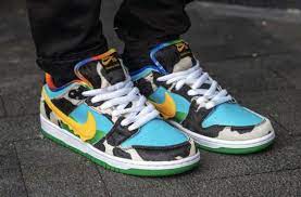 On Feet Images Of The Ben Jerry S X Nike Sb Dunk Low Chunky Dunky Kicksonfire Com Chunky Dunky Nike Sb Dunks Nike Sb