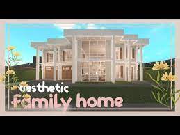 Bloxburg Aesthetic Family Home House Build Youtube Diy House Plans Luxury House Plans Unique House Design