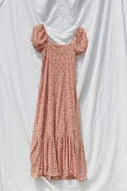 Uo Floral Puff Sleeve Maxi Dress Urban Outfitters Maxi Dress With Sleeves Clothes Design Urban Dresses