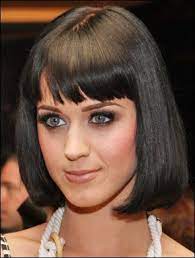 Katy Perry Medium Bob Hairstyle With Bangs Medium Bob Hairstyles Bob Hairstyles With Bangs Bob Hairstyles
