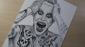 With tenor, maker of gif keyboard, add popular jared leto joker animated gifs to your conversations. Drawing Joker Jared Leto Time Lapse Youtube