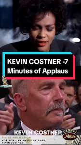 Não foi capaz conter a emoção ❤️ em #cannesfilmfestival depois de receber  uma ovação de 7 minutos por seu #western #Horizon #Cannes #Cannes2024  #peliculasrecomendadas #peliculas2024 #capcur ...