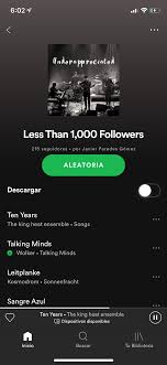 Nao precisa baixar programas ou aplicativos , voce pode baixar musicas de wiz khalifa promises de qualquer lugar no seu celular , computador ou. Less Than 1 000 Followers The Spotify Community