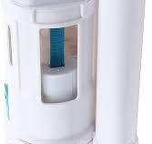 T Tulead Toilet Push Button Valve Dual Flush Fill Valve, Flush Valve Height  8.26"(Include Black Washer), for Drainage Hole 65-70mm/2.56"-2.75"