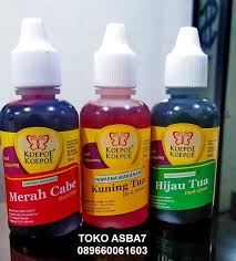 Check spelling or type a new query. Jual Koepoe Koepoe Pewarna Makanan Mix Red Chili Kuning Tua Hijau Tua 30ml Di Lapak Toko Asba7 Bukalapak