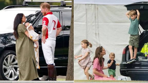 Meghan Markle and Prince Harry's son Prince Archie's rare playdate with  Prince George, Princess Charlotte and Prince Louis - photos