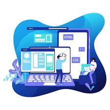 Web Development Illustration Modern Internet Clipart Can Be Used For Landing Pages Web Png And Vector With Transparent Background For Free Download Web Design Company Fun Website Design Wordpress Website Development