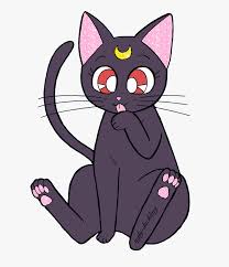 Pin By Mrs Luna Sailor Moon Cat Hd Png Download Kindpng Artemis sailor moon sailormoon artemis on blue background. luna sailor moon cat hd png download