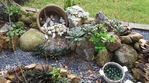 Natural stone is a world. After 7 Months Succulents Rock Garden Youtube