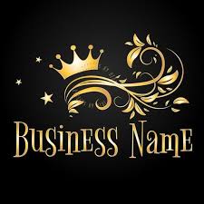 Black And Gold Logo Design Custom Logo Design Gold Black Crown Logo Crown Logo Design Etsy Custom Logo Design Baby Logo Design Logo Design