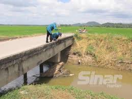 Ribuan ikan mati di sungai di magetan ini (foto: Ikan Mati Di Sungai Langgar Sampel Air Sungai Sedang Dianalisis