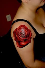 Black And Red Rose Tattoo For Women Pin By Cara Edgar On Work Work Work Red Rose Tattoo Rose Tattoos For Women Rose Shoulder Tattoo