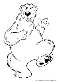These preschool activity sheets are sure to be a hit with the super cute clipart. Bear In Blue House Coloring Pages Educational Fun Kids Coloring Pages And Preschool Skills Worksheets