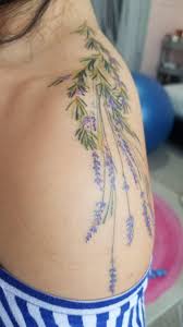 Lavender And Rosemary Boquet By Anna Cojocari The Warren Tattoo Los Angeles Lavender Tattoo Tattoos Herb Tattoo