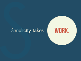 Simple Design Why Simple Isn T Easy Presentation Slides Design Simple Powerpoint Templates Powerpoint Design